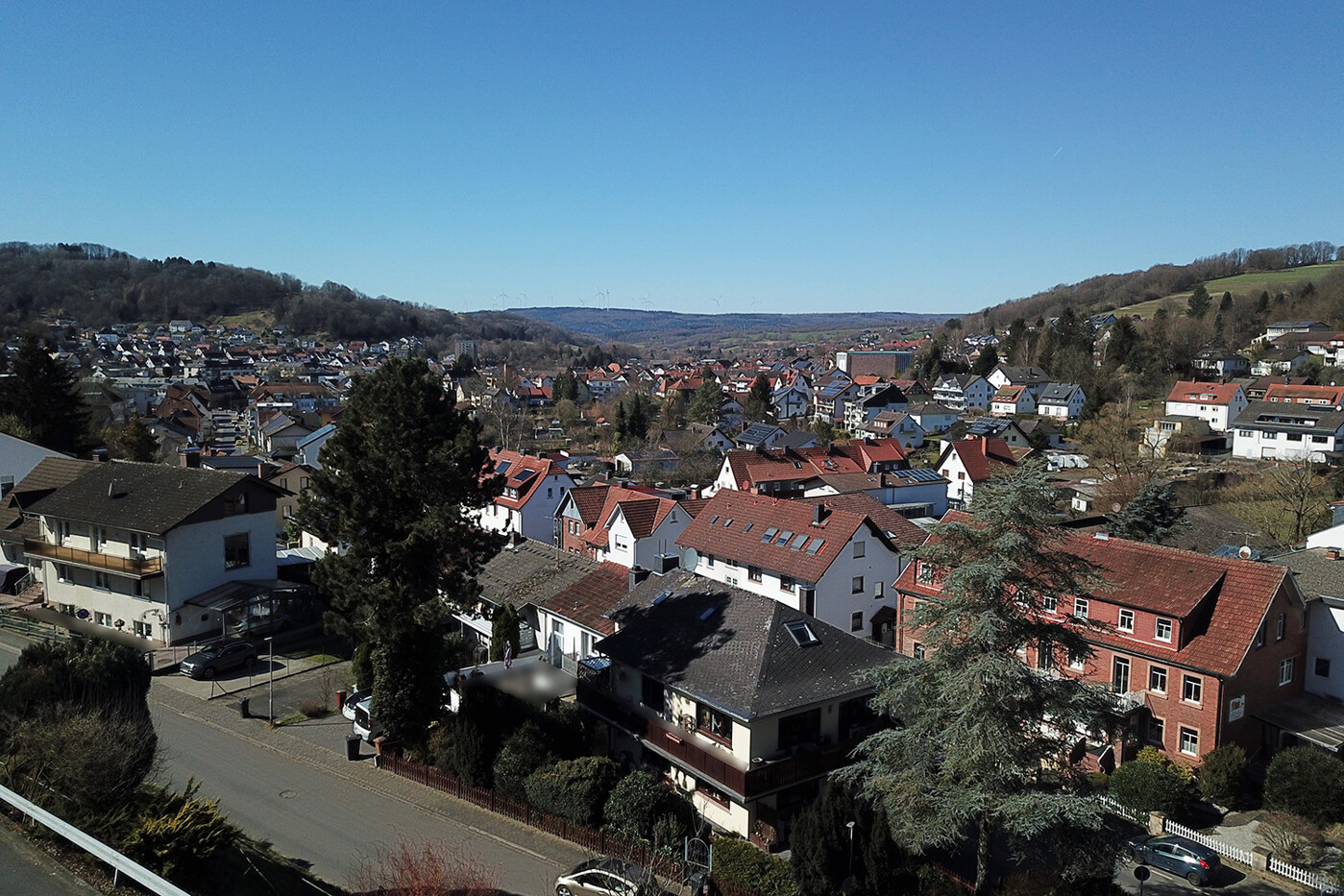 Beispiel Ausblick aus der 3. Etage