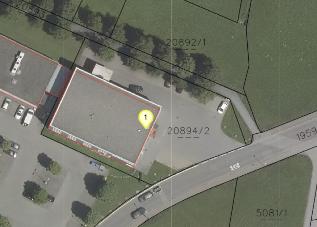 Immobilie 12 Lageplan