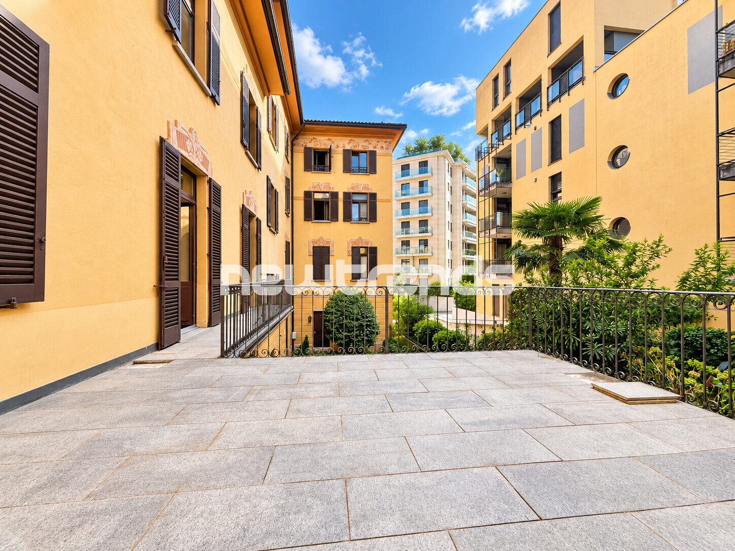 Lugano: for rent bright apartment with large terrace