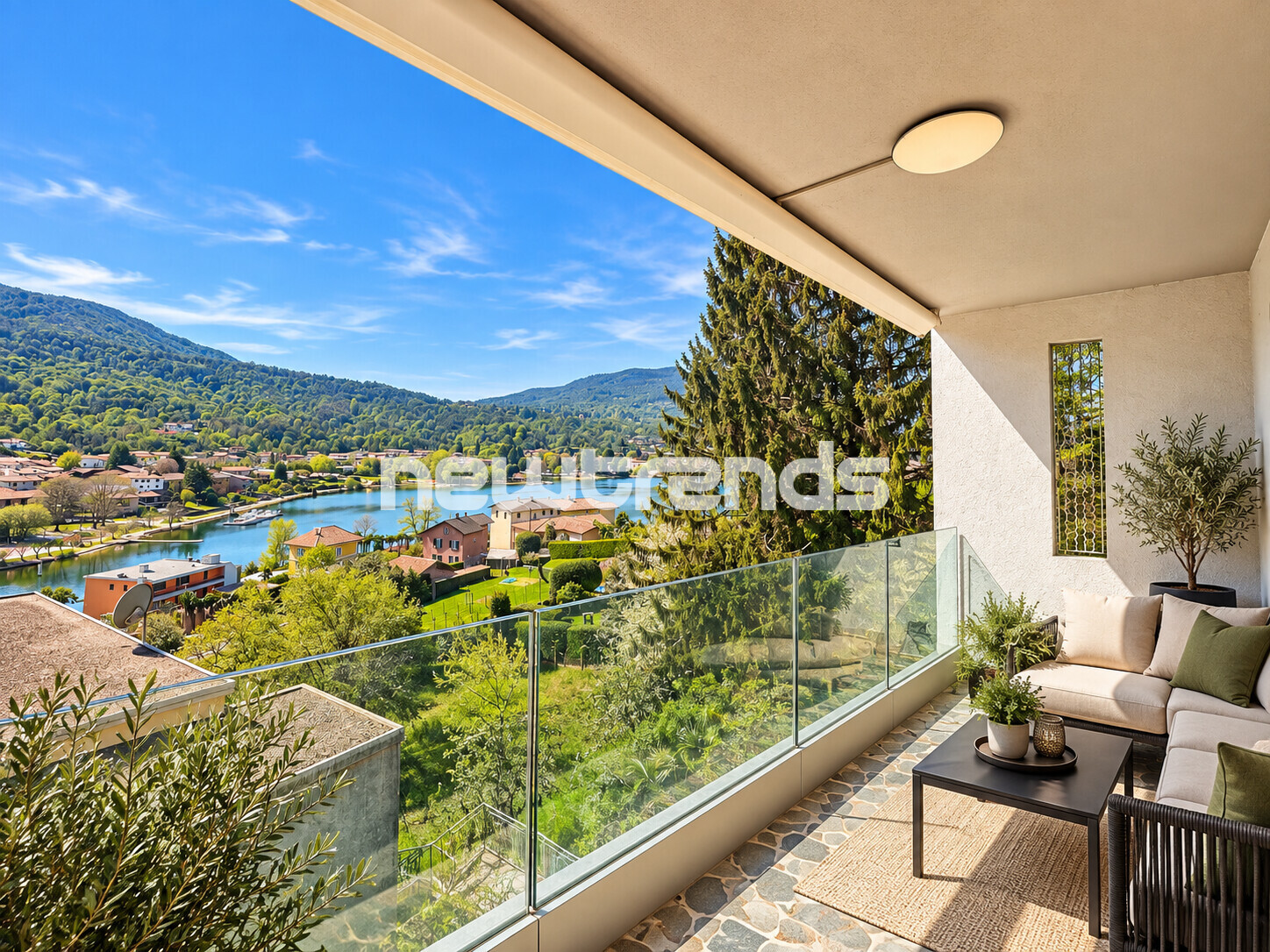 Terrazza panoramica sul lago