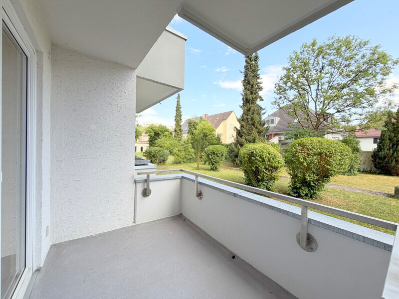 Ansicht des Süd-Balkons
