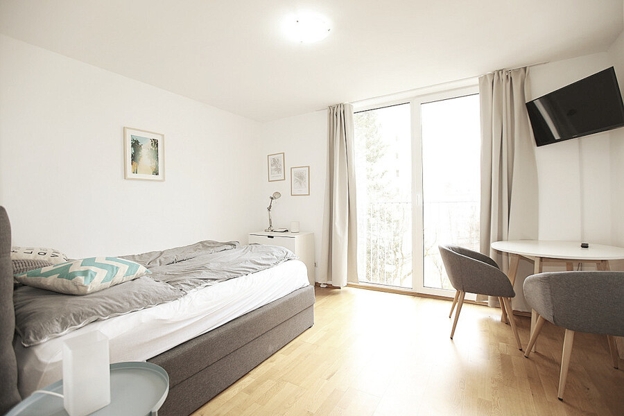 Großer heller Wohnraum