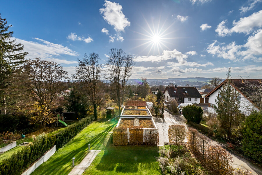 Terrassen- und Fenster-Aussicht