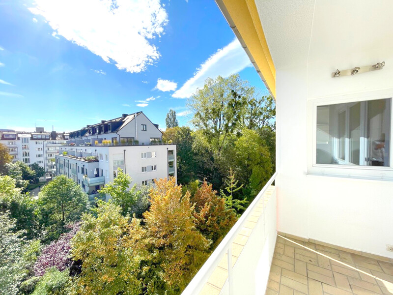 Sonniger Süd-Balkon