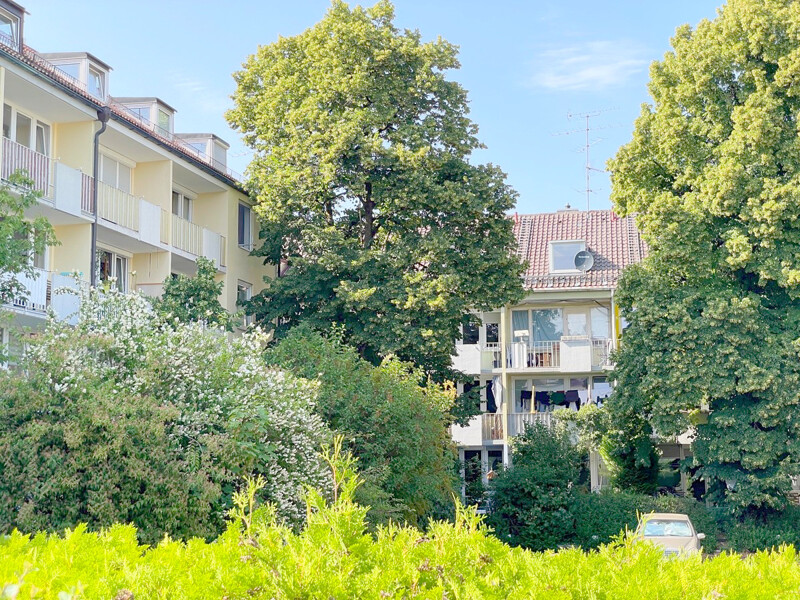 Außenansicht Süd-Balkonseite