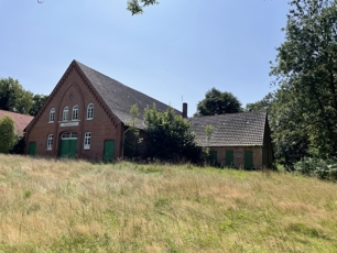 Haus mit Schweinestall