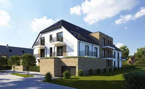 Visualisierung mit Tiefgarage