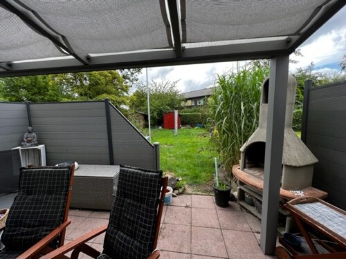 Terrasse mit Sichtschutz