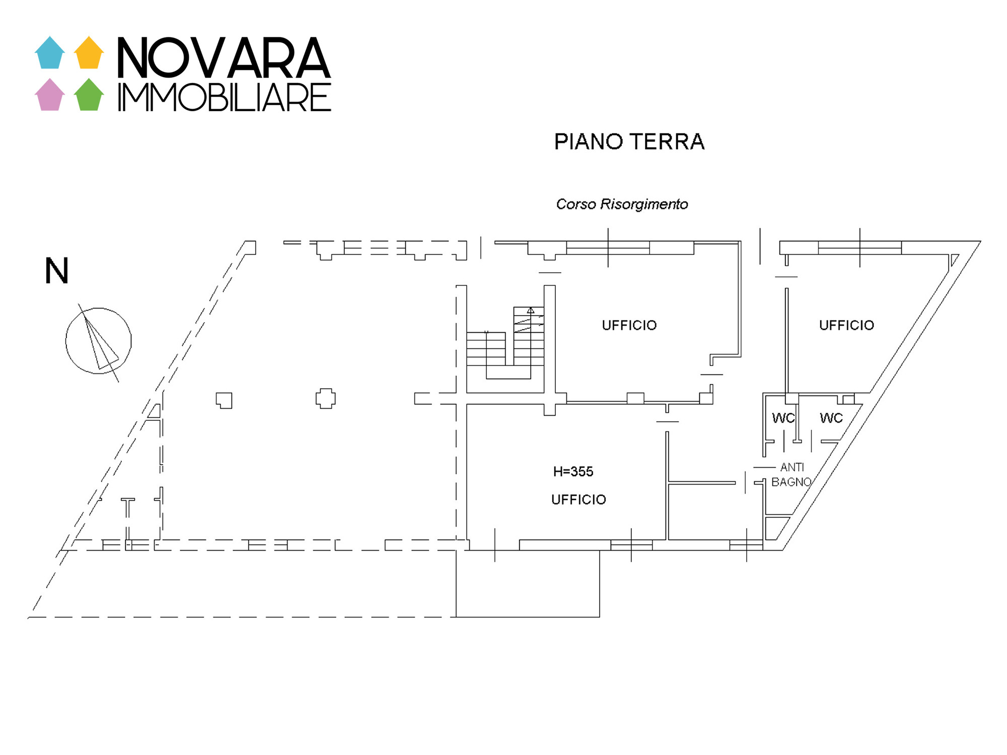 Vendita Appartamento oltre 5 locali Appartamento Novara Corso Risorgimento 3 483864