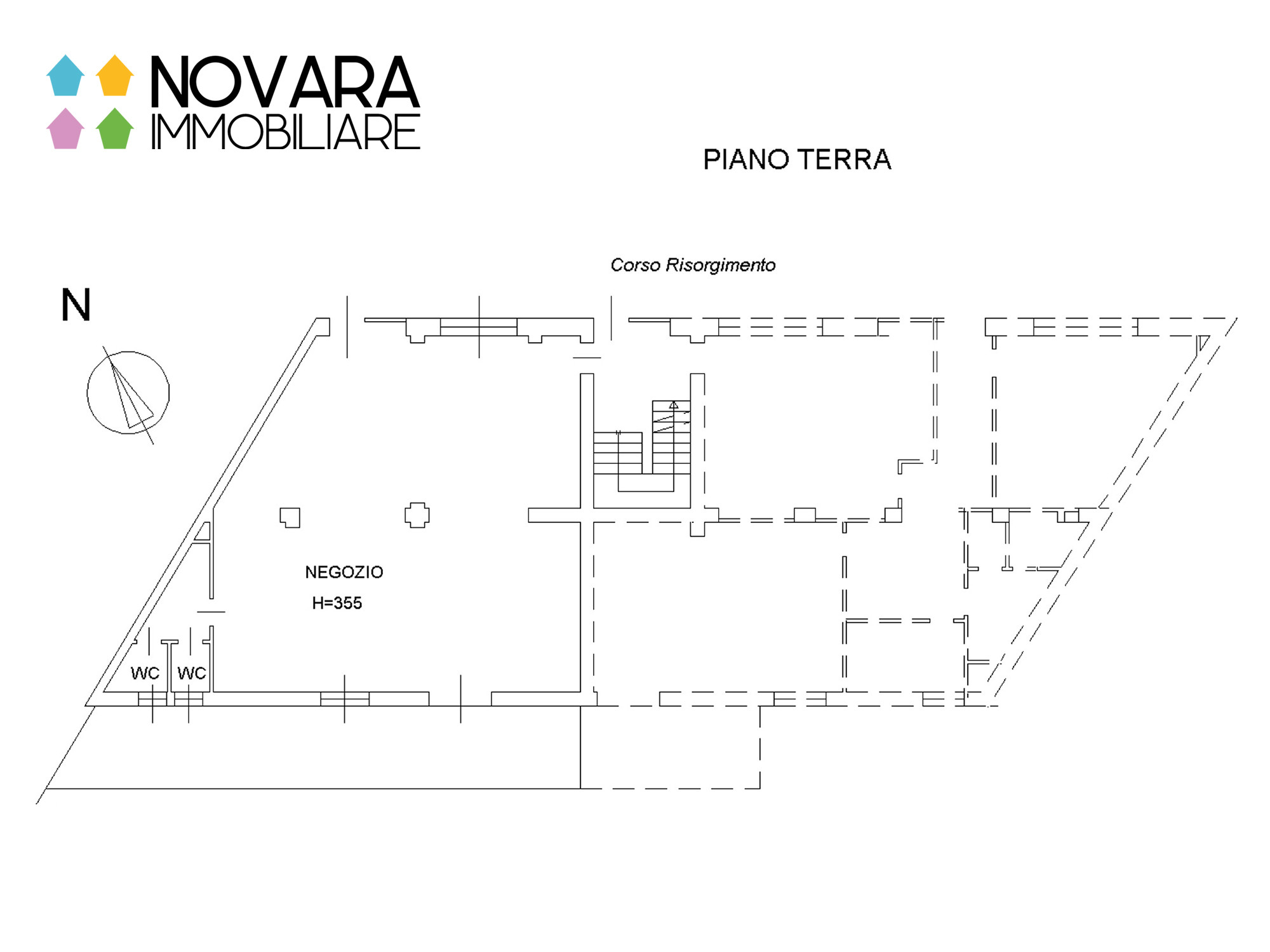 Vendita Appartamento oltre 5 locali Appartamento Novara Corso Risorgimento 3 483929
