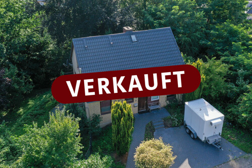 Hausansicht Luftaufnahme