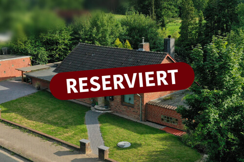 Hausansicht Luftaufnahme