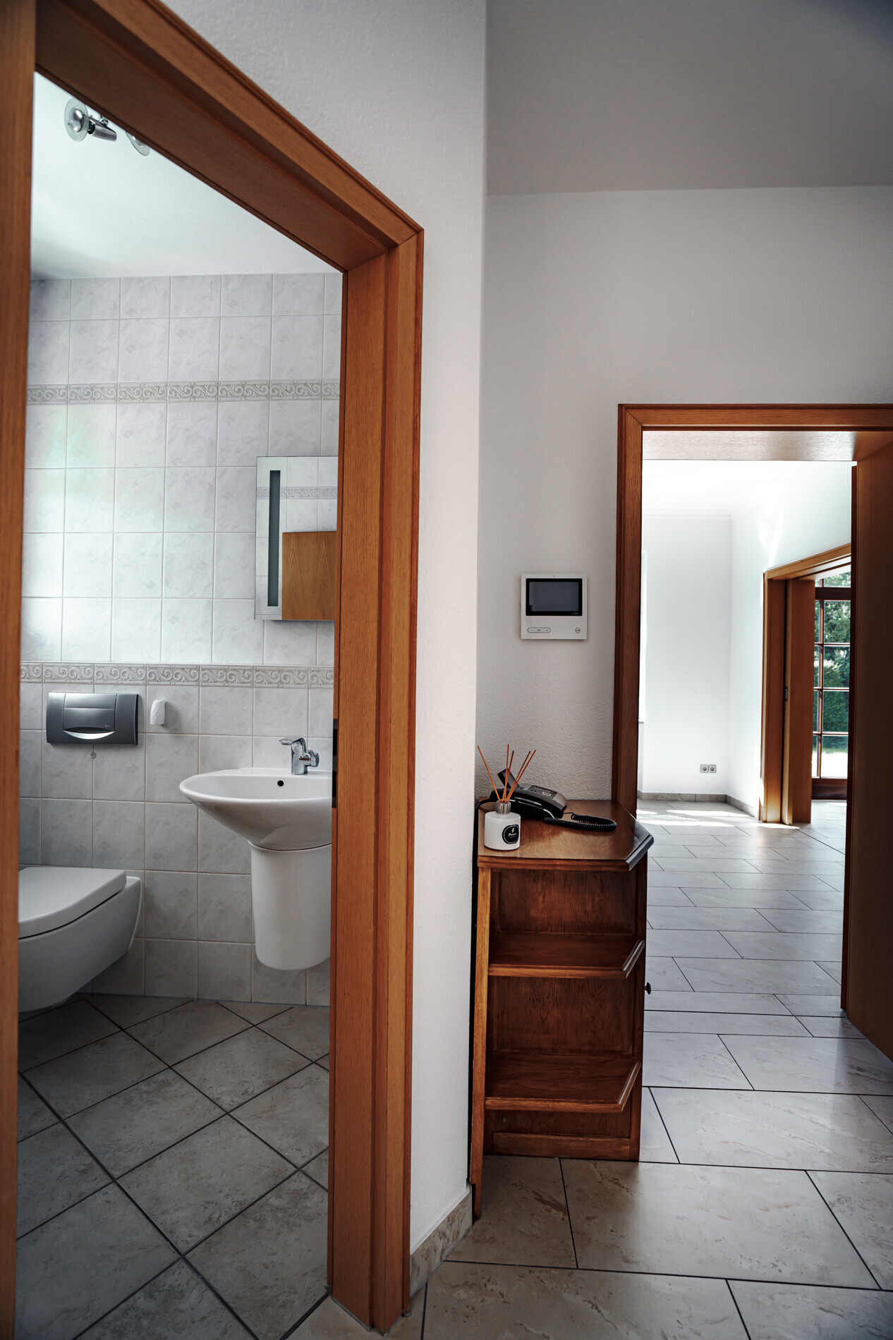 Obergeschoss Flur und Gäste WC