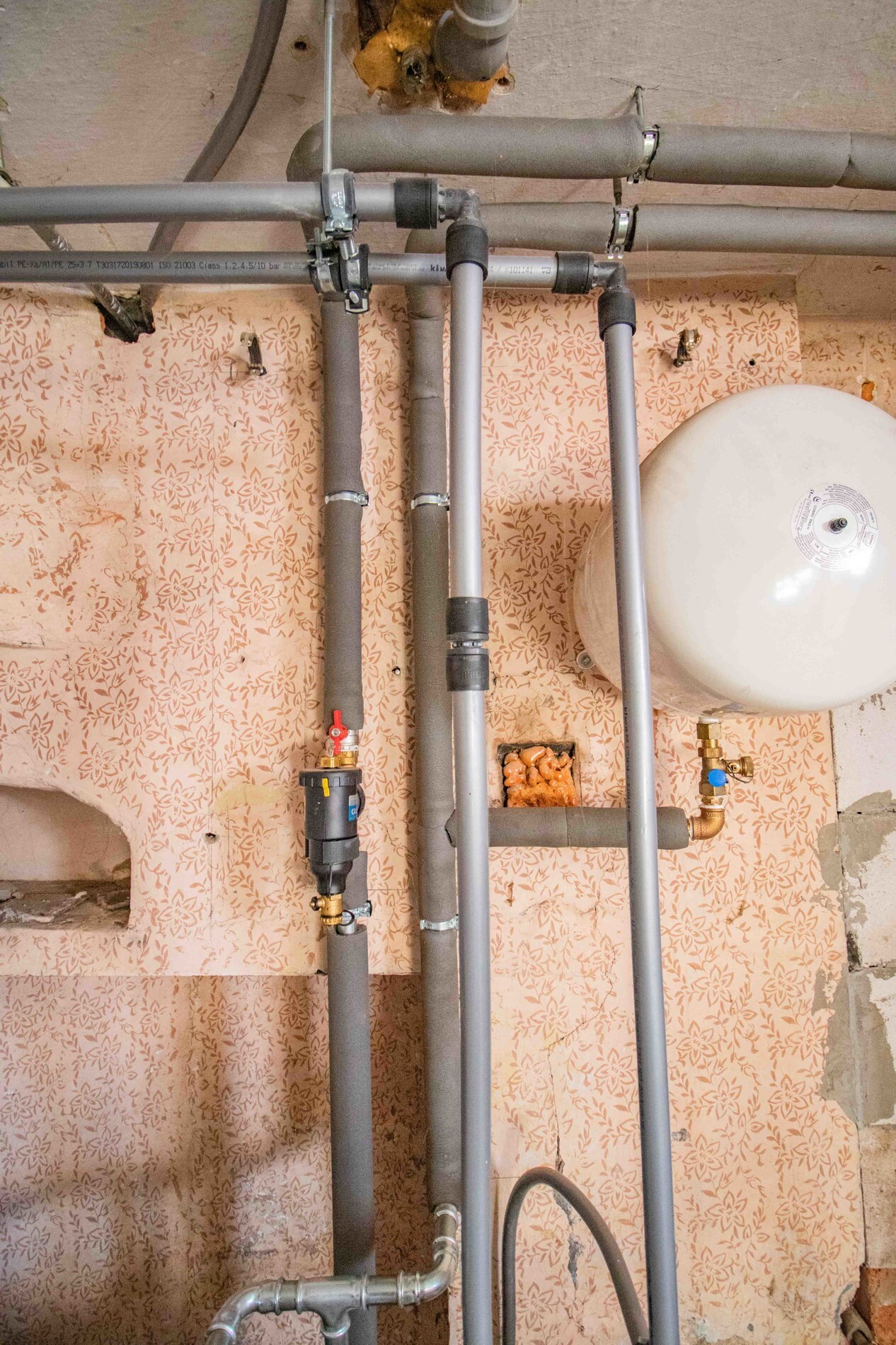 Heizungsleitung Rehau Presssystem