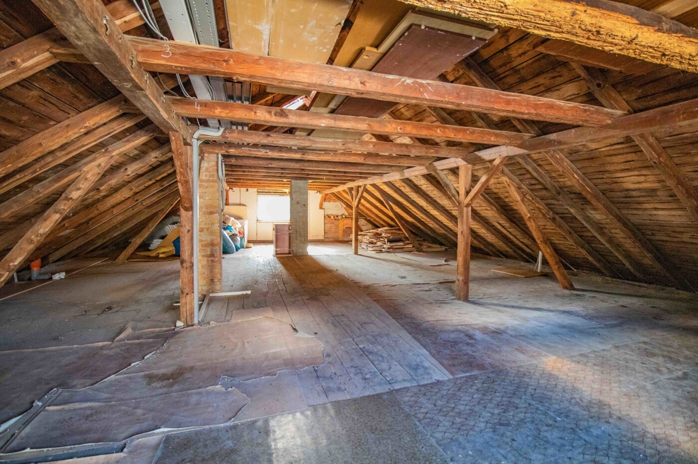 ausbaubarer Dachstuhl