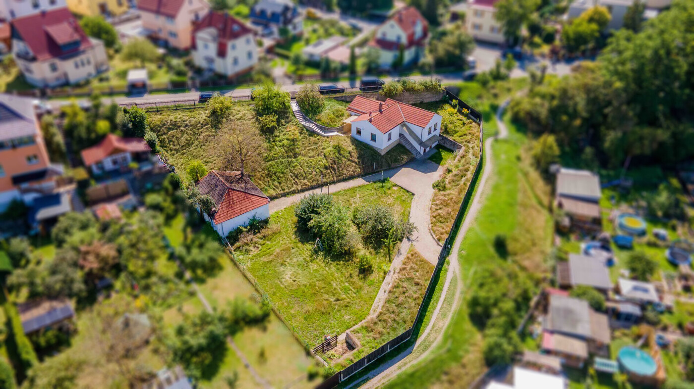Grundstück Vogelperspektive