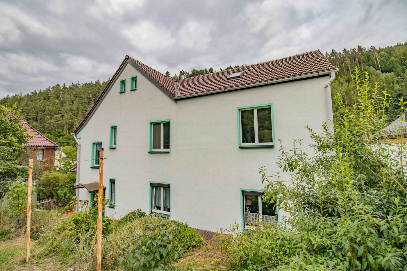 Hausansicht Gartenseite