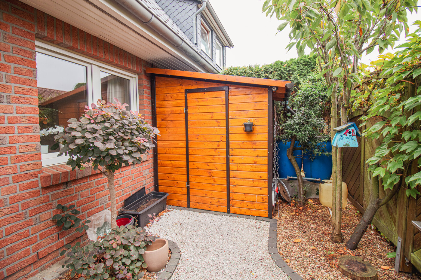 kleiner Geräteschuppen