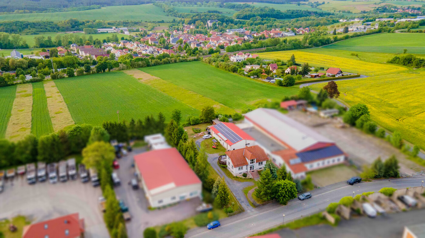 Drohnenaufnahme Lage