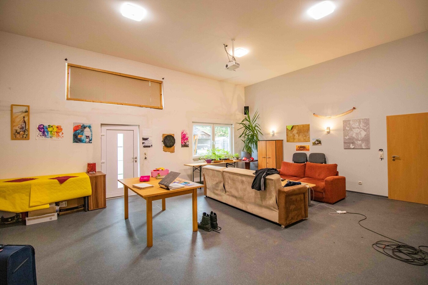 ausgebauter Raum in der Halle