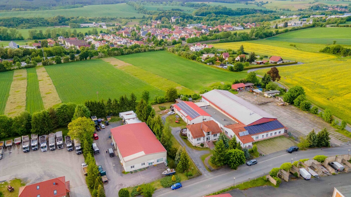 Drohnenaufnahme Lage