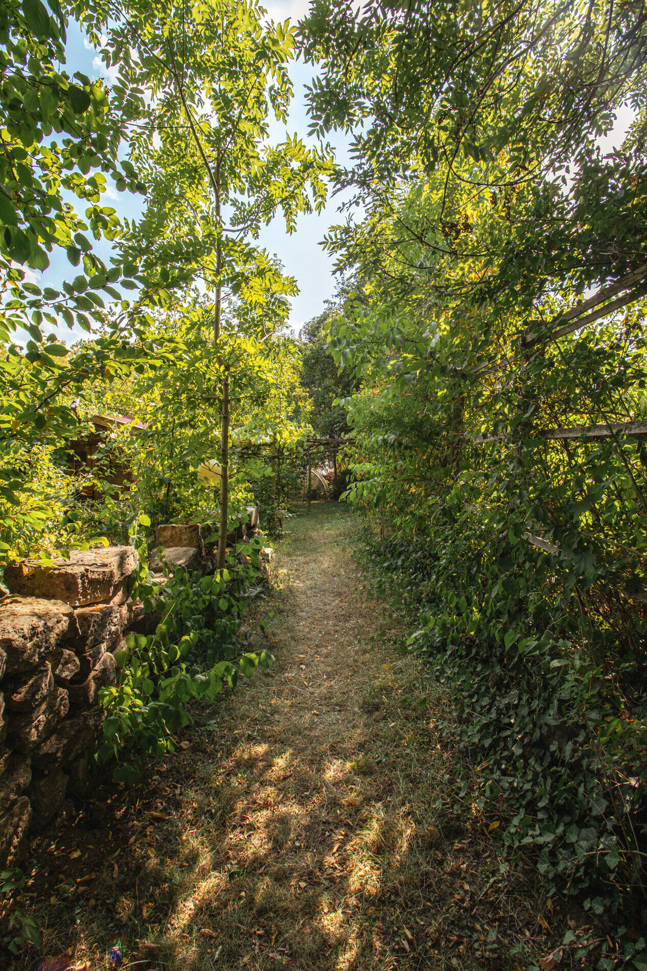 Weg in den Garten