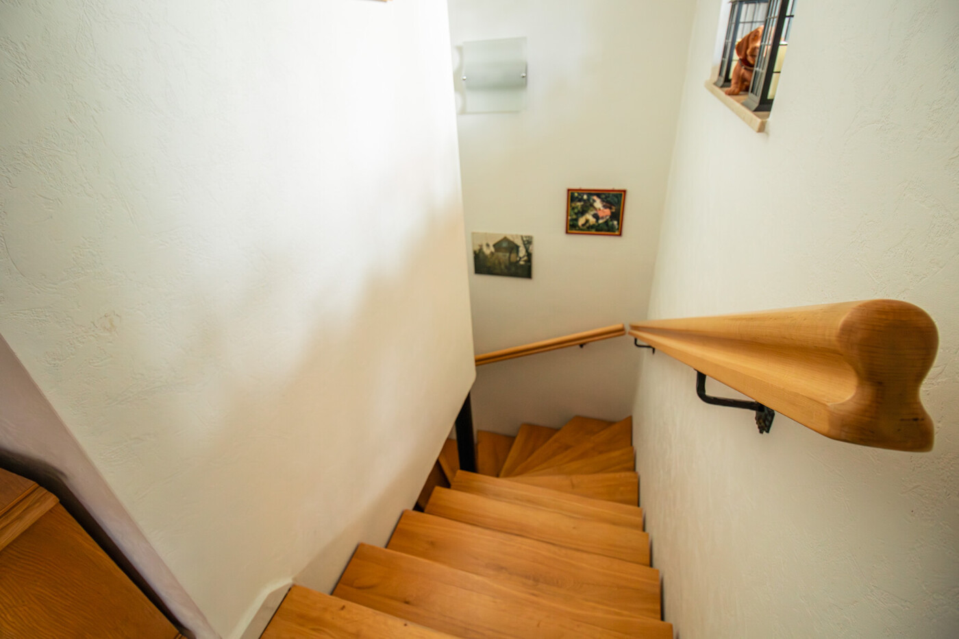 Treppe in das Erdgeschoss