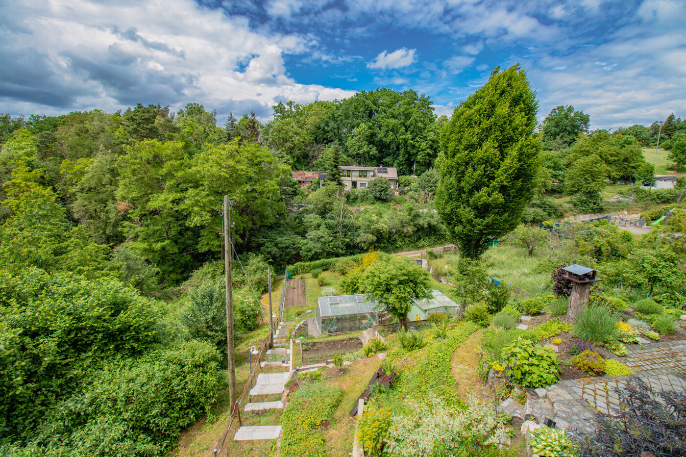 Blick vom Balkon-2