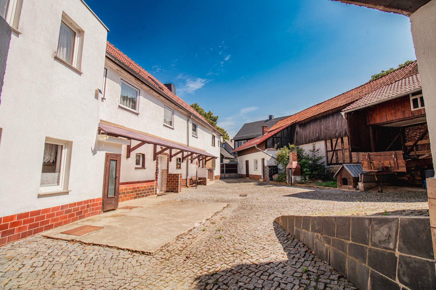 großer Innenhof