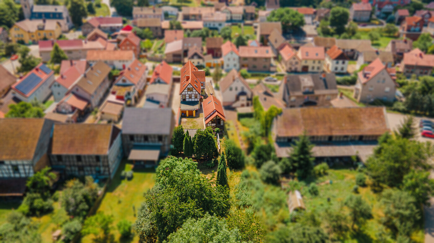 Drohne unscharf