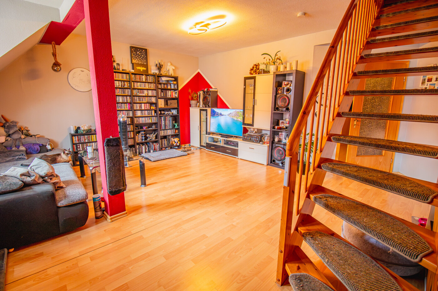 2.OG rechts - Wohnzimmer