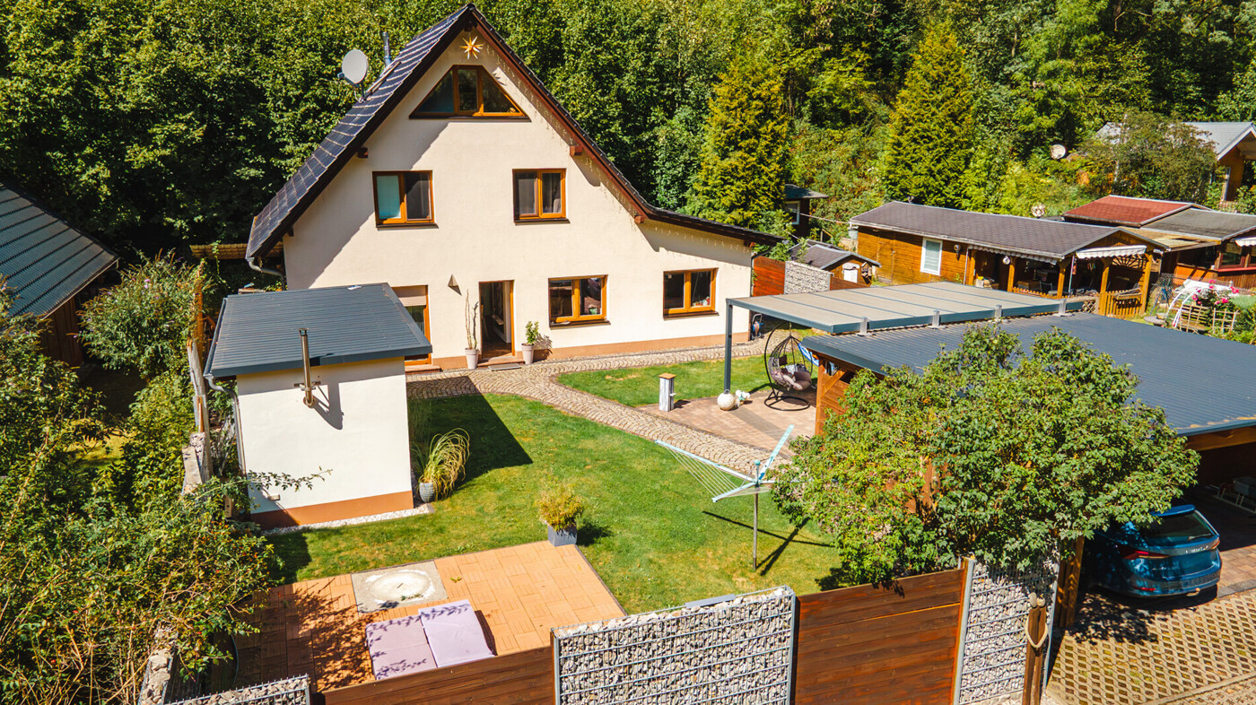 Blick über den Zaun