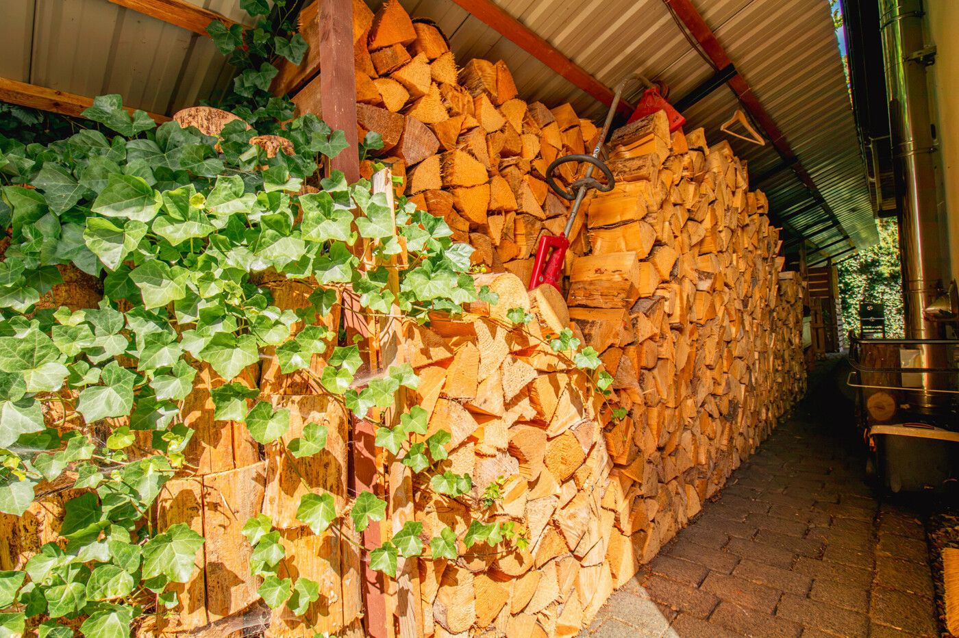 Holzlager