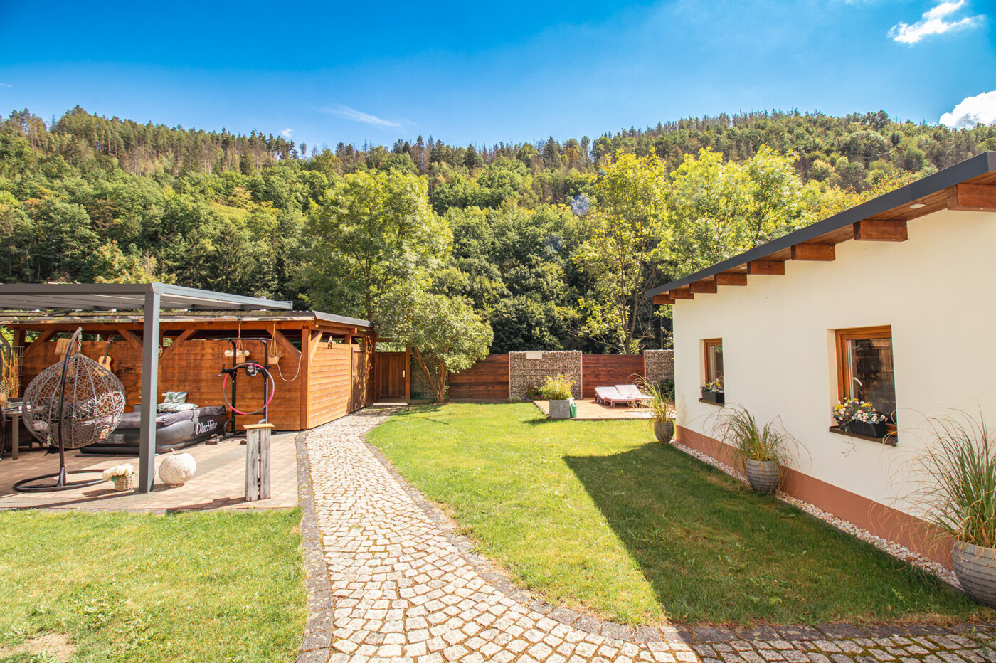 Blick in den Garten