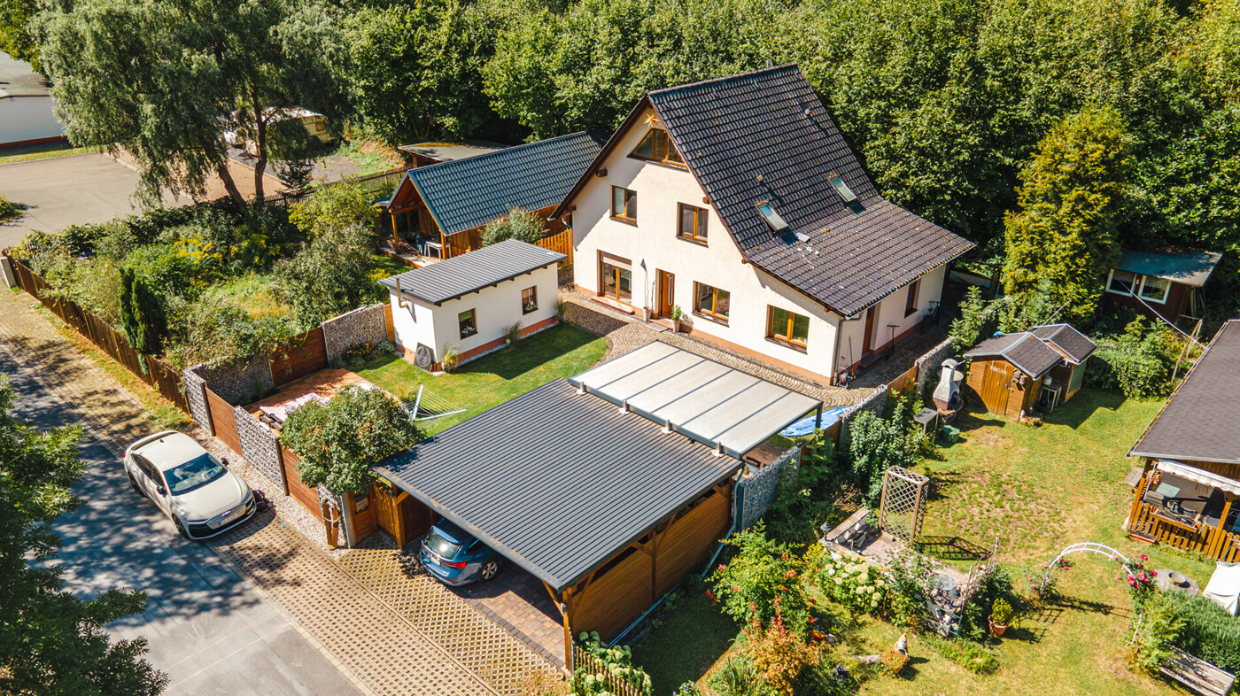 Aufteilung Grundstück
