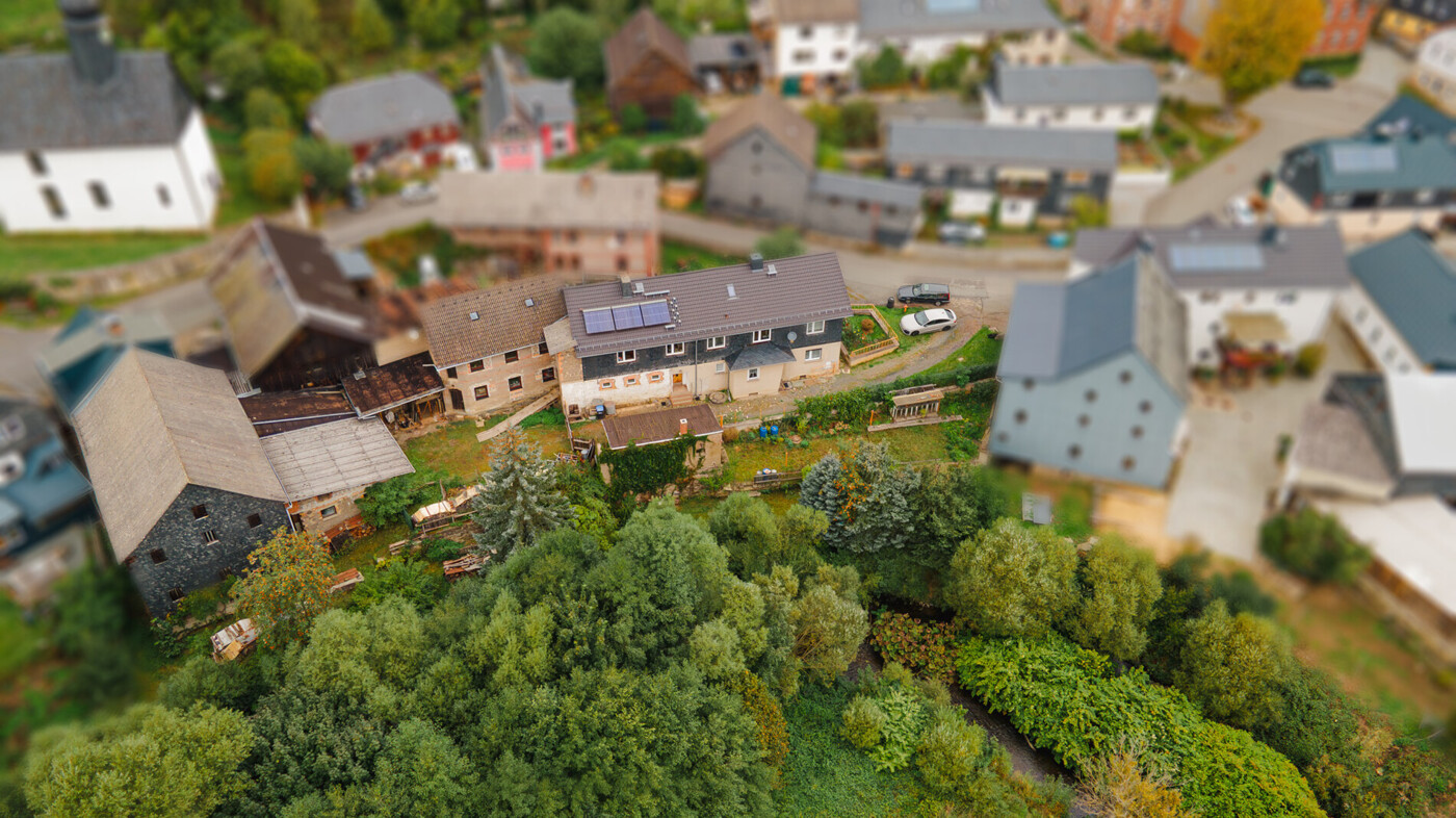 Grundstück Drohne