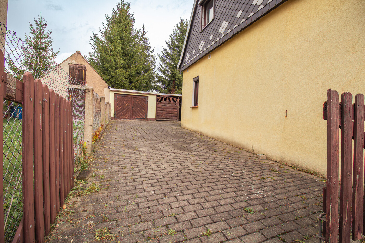 große Einfahrt