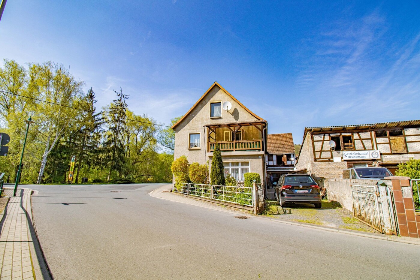 Hausansicht Nebenstraße