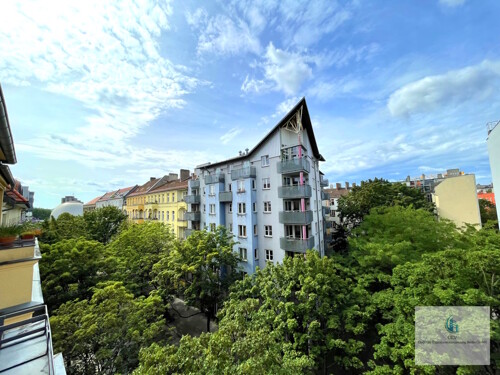 Ausblick vom Balkon