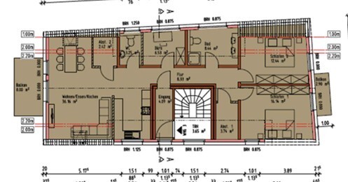 Bild Grundriss DG- WHG