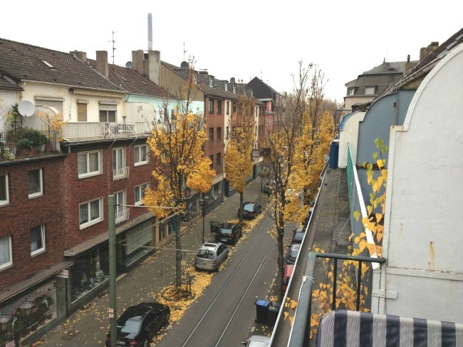 Balkon oberste Wohnung