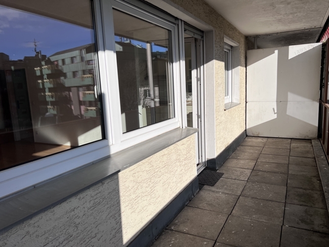 Großer Balkon