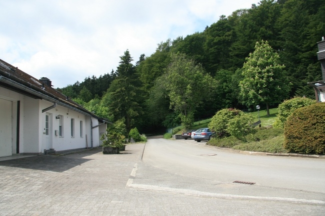 Letzte Haus in der Straße