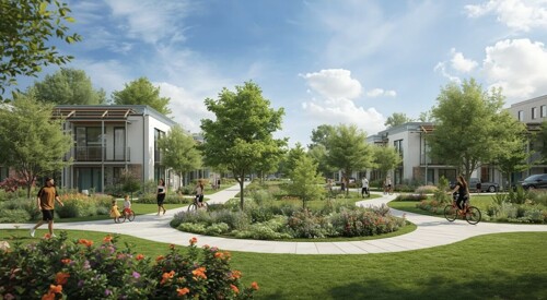 Autofreies wohnen in Abensberg