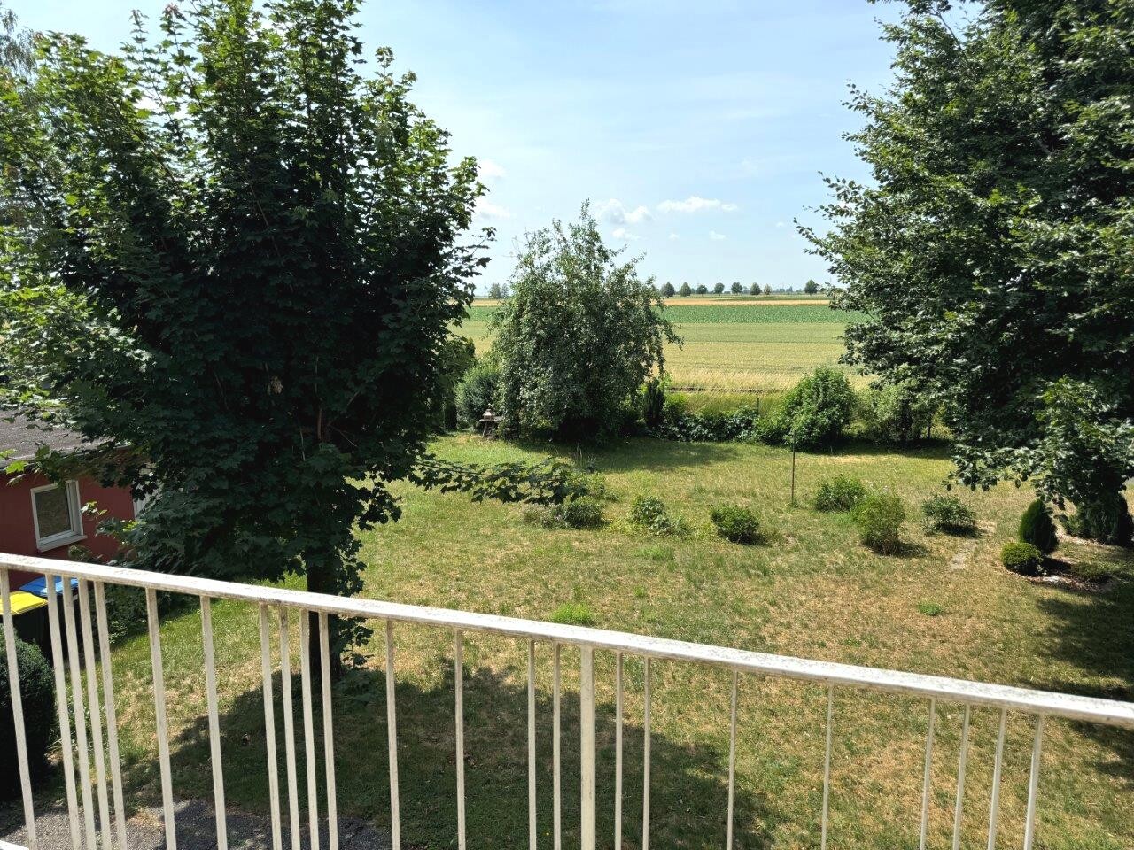 Blick vom Balkon im DG