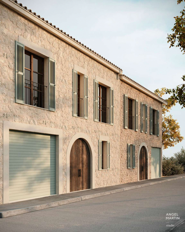 Natürliches Stadthaus Mallorca