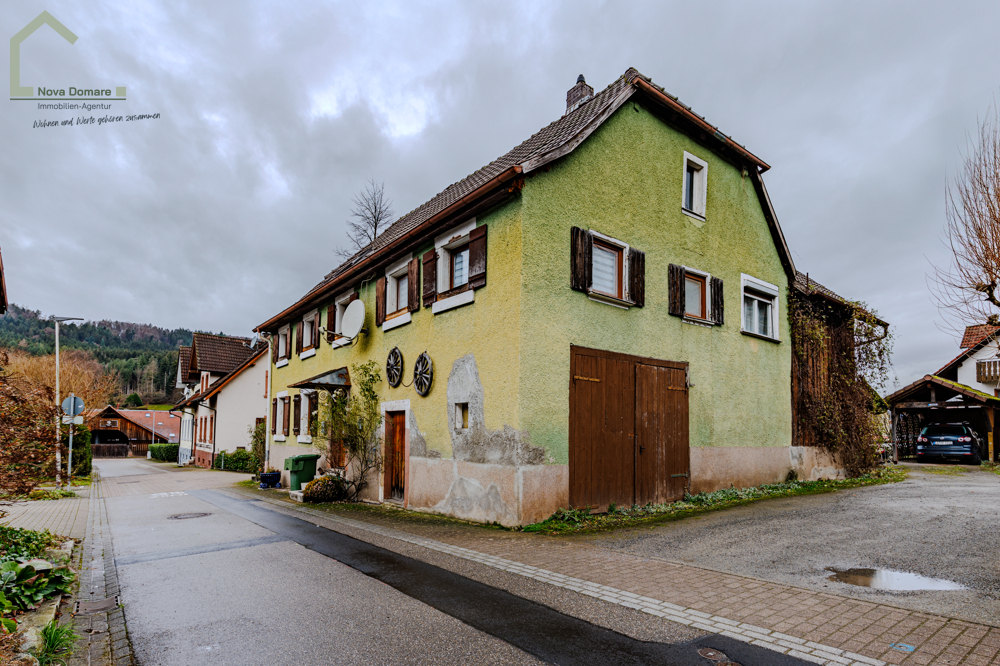 Zweifamilienhaus mit großem Grundstück in Seelbach
