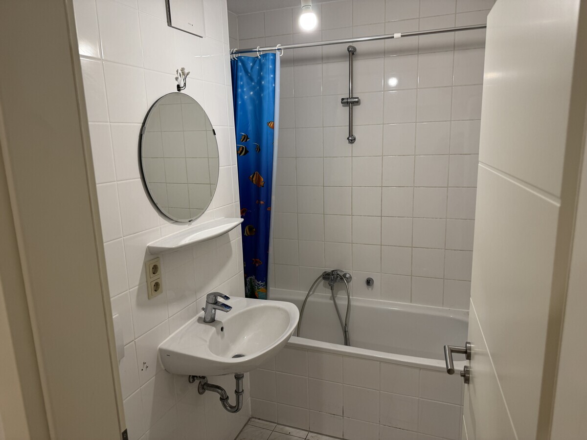 Badezimmer mit Badewanne