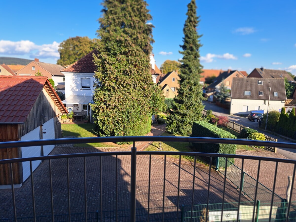 Ausblick Balkon