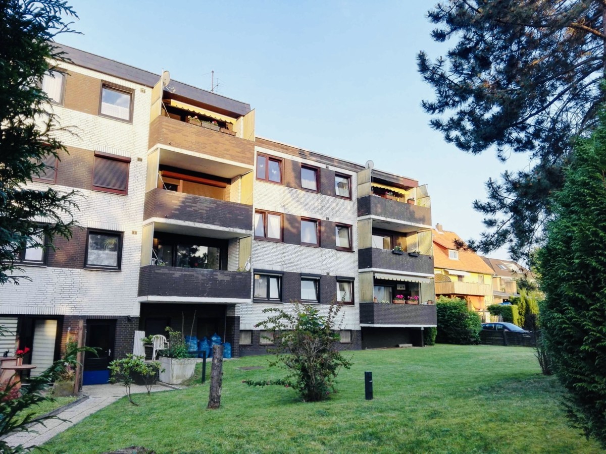 Rückwärtige Ansicht vom Balkon